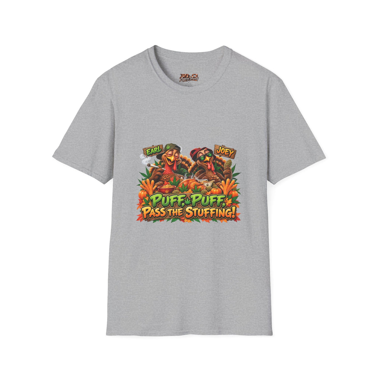 Puff Puff Pass the Stuffing Thanksgiving T-Shirt