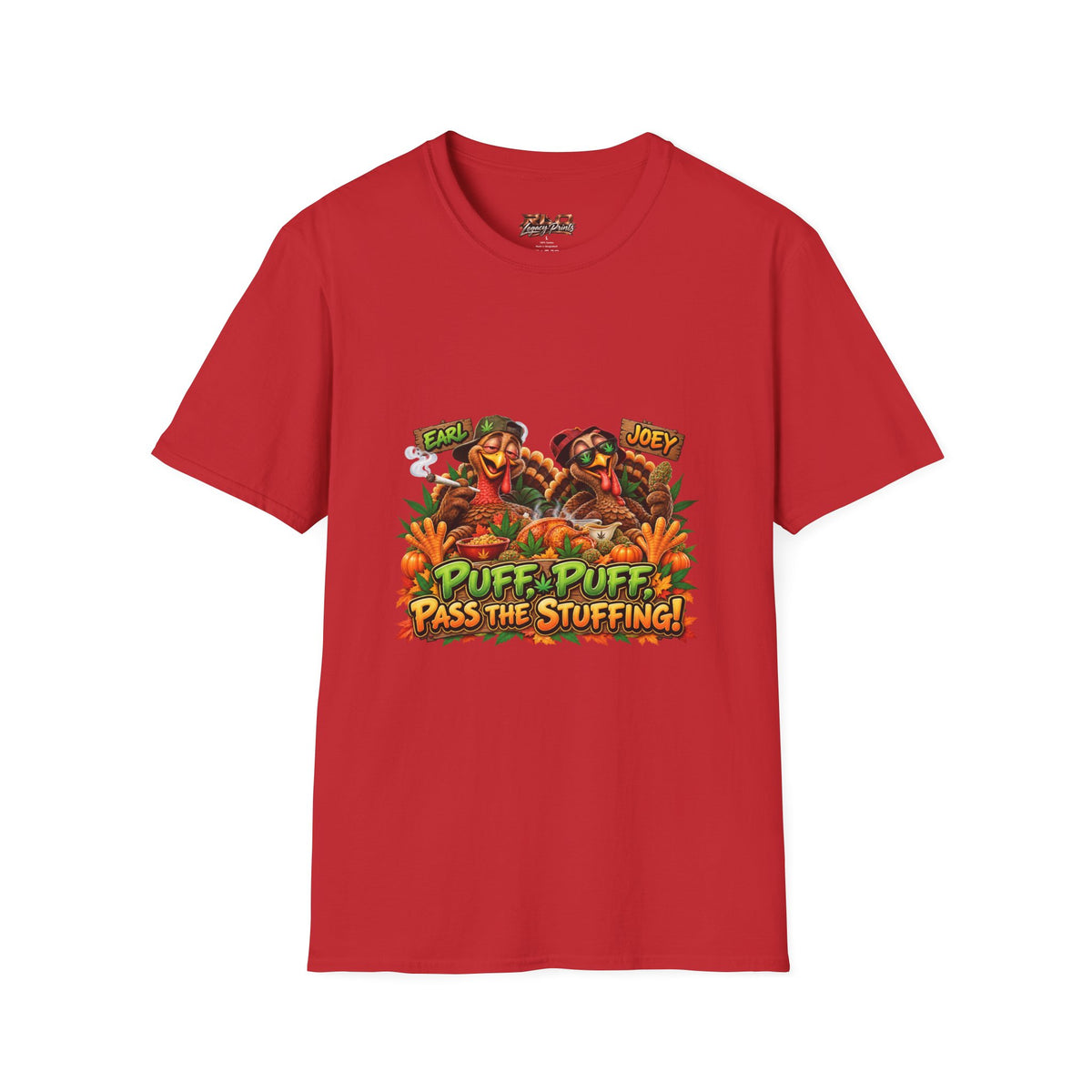 Puff Puff Pass the Stuffing Thanksgiving T-Shirt