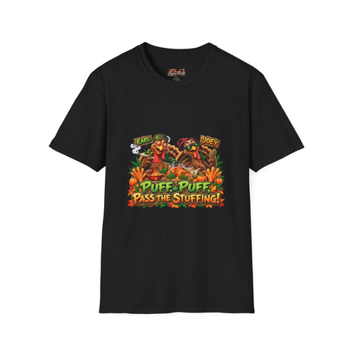 Puff Puff Pass the Stuffing Thanksgiving T-Shirt