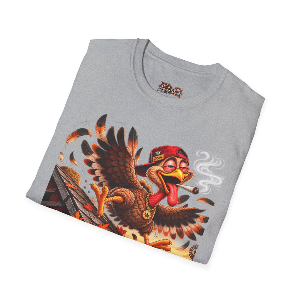 Too High to Fly Funny Cannabis Eagle T-Shirt