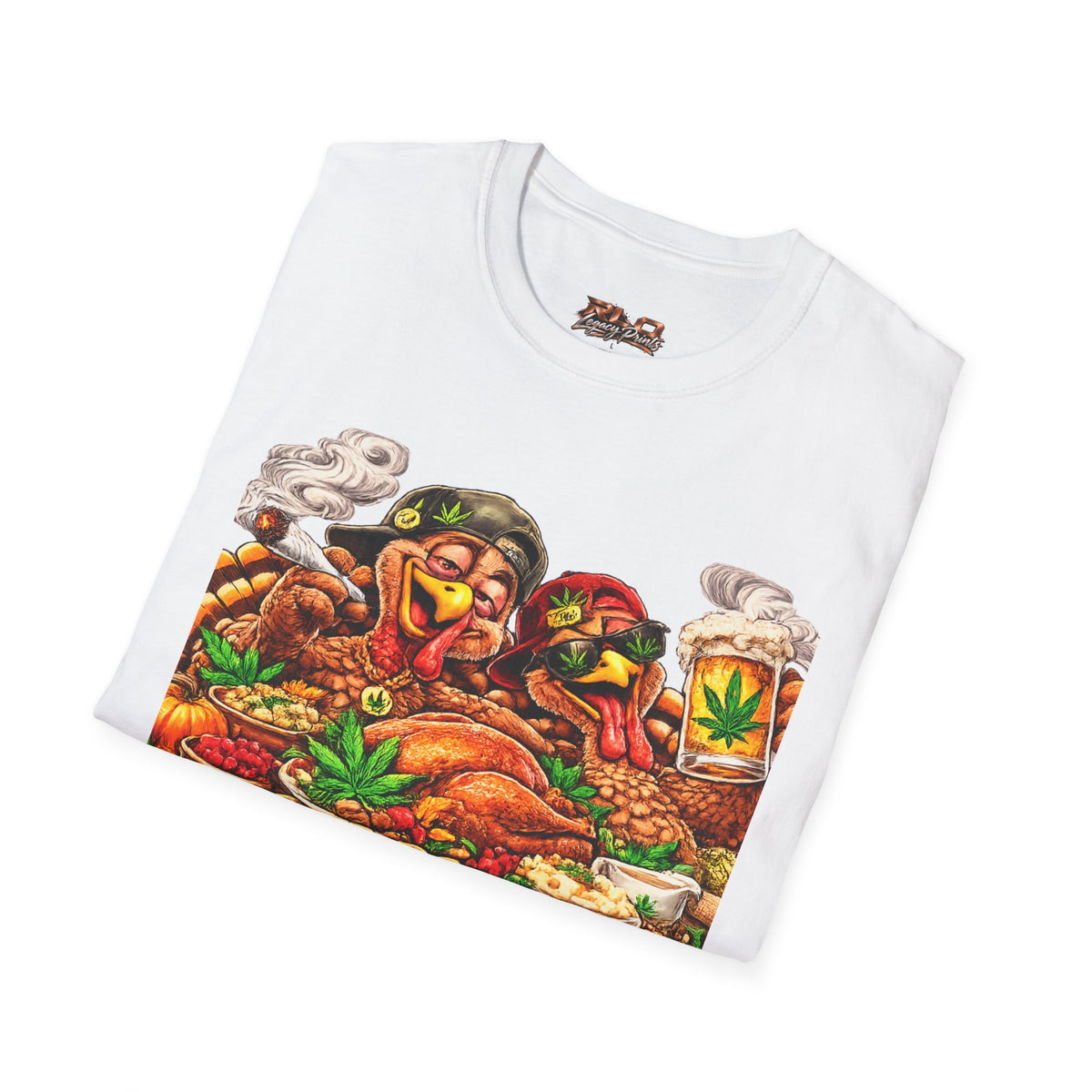 Danksgiving Stay Basted Thanksgiving Turkey T-Shirt