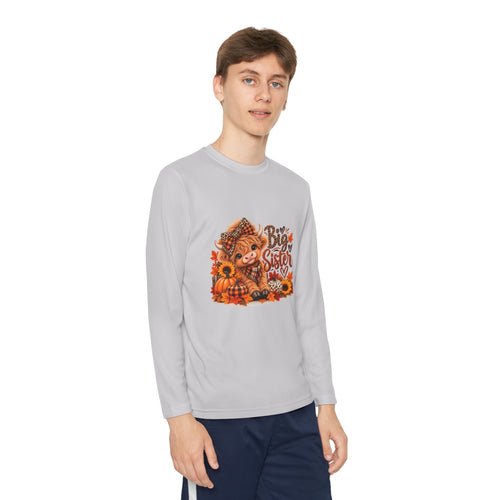 Big Sister Autumn Fox Youth Long Sleeve Tee
