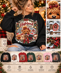Our Highland Crew Highland Cow Christmas Sweatshirt
