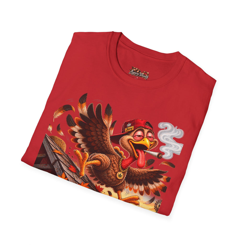 Too High to Fly Funny Cannabis Eagle T-Shirt