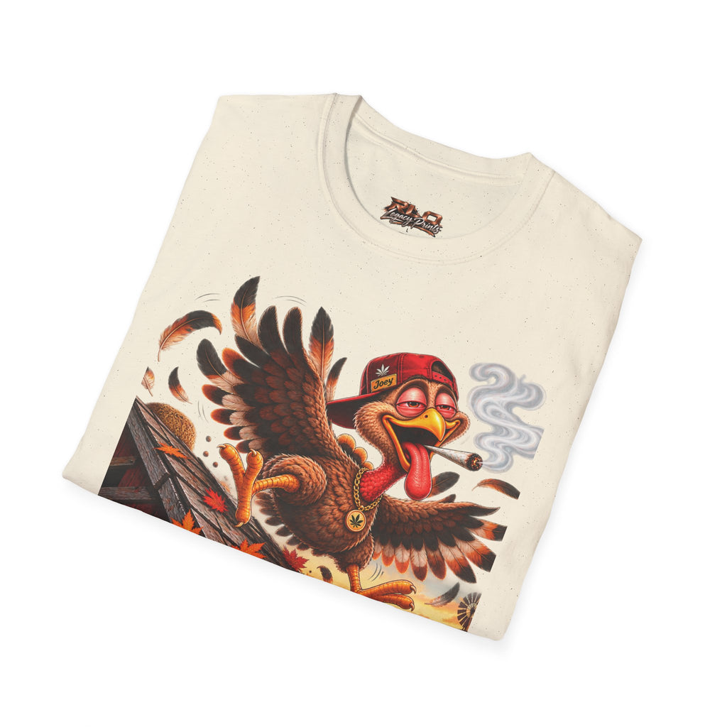 Too High to Fly Funny Cannabis Eagle T-Shirt