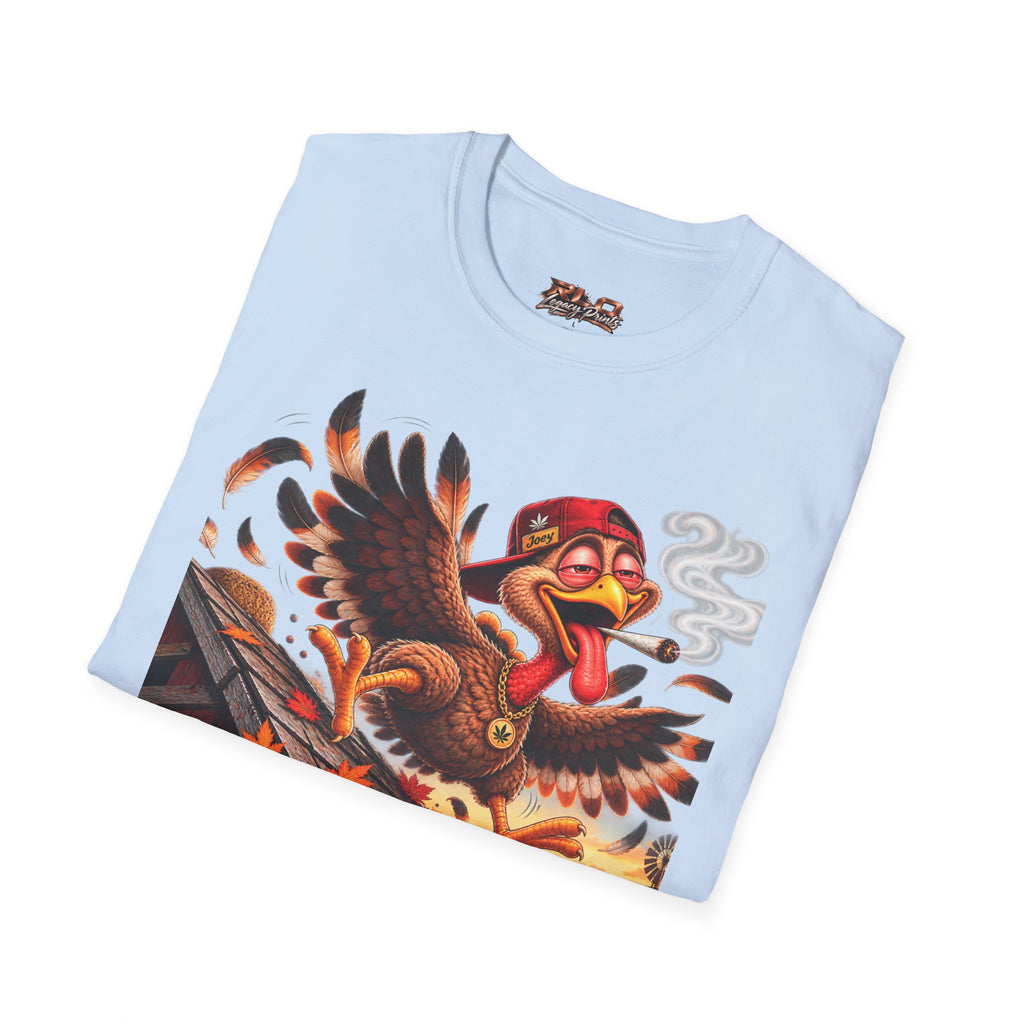 Too High to Fly Funny Cannabis Eagle T-Shirt