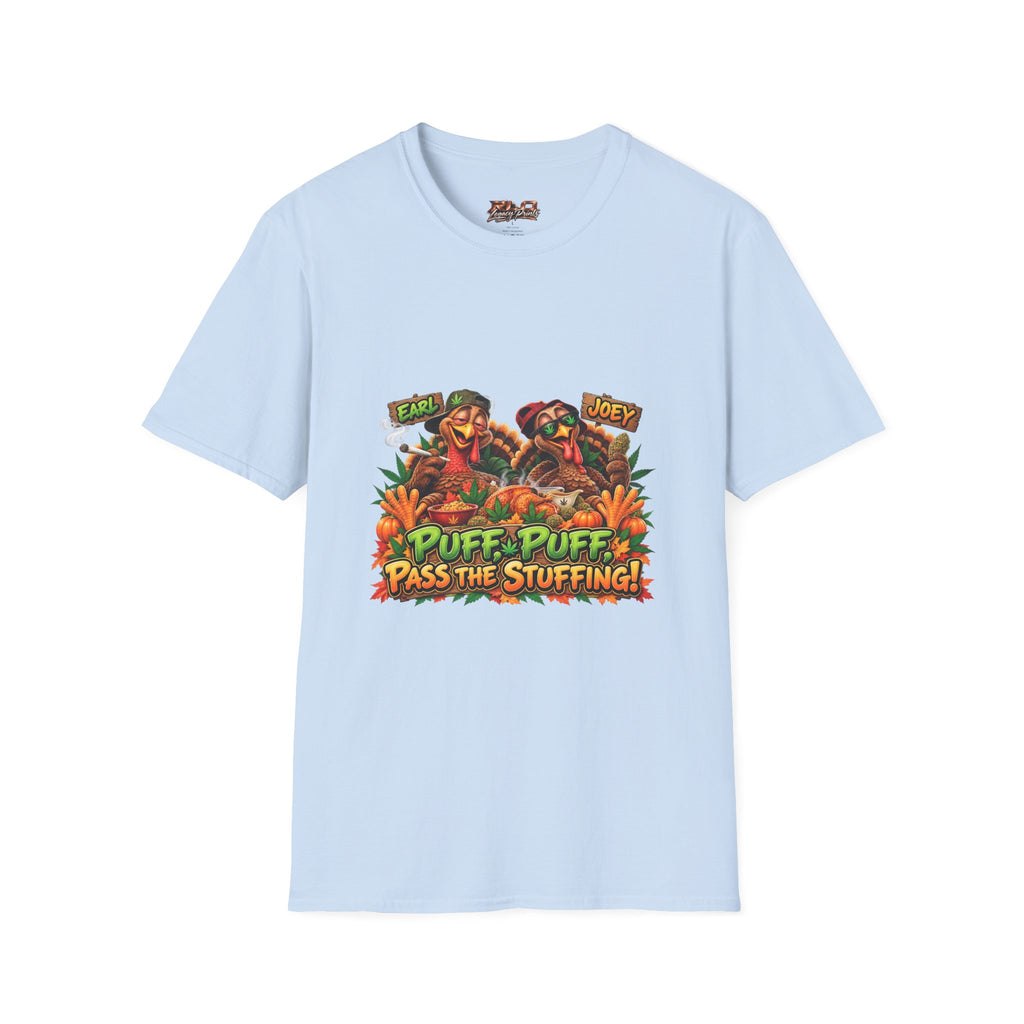 Puff Puff Pass the Stuffing Thanksgiving T-Shirt