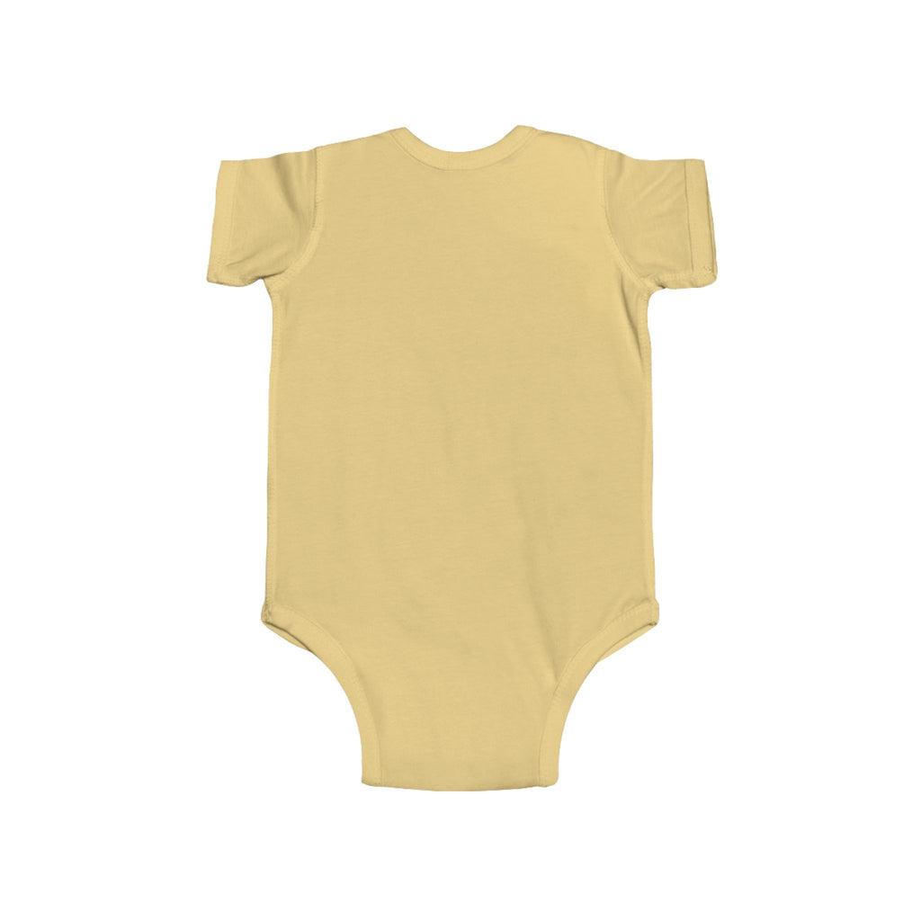 Infant Bodysuit – Highland Cow Autumn Floral “Be Kind” Baby Outfit