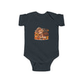 Infant Bodysuit – Highland Cow Autumn Floral “Be Kind” Baby Outfit