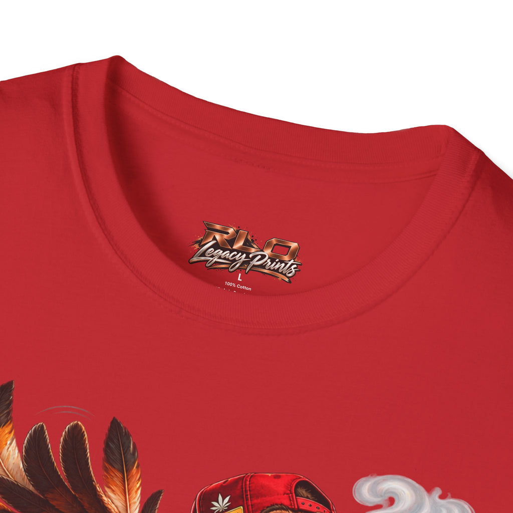 Too High to Fly Funny Cannabis Eagle T-Shirt
