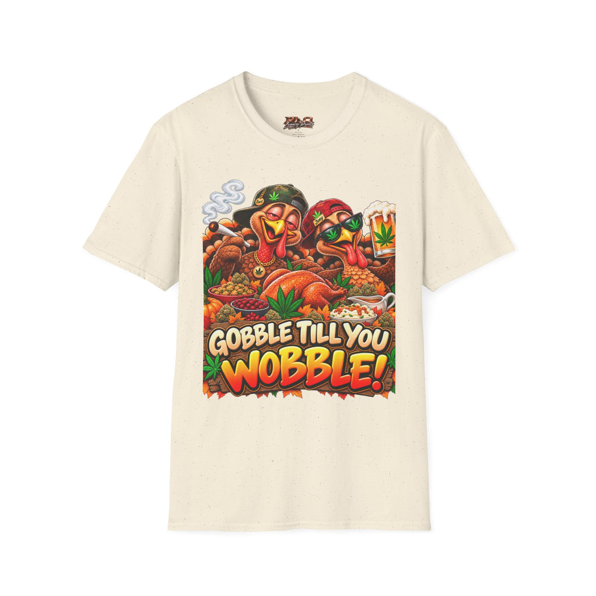 Gobble Till You Wobble Thanksgiving Turkey T-Shirt