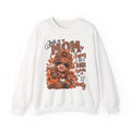 Just a Mom Thanksgiving Crewneck Sweatshirt – Fall Pumpkin Graphic
