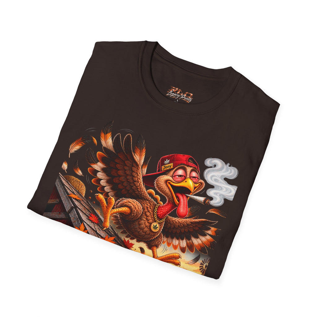 Too High to Fly Funny Cannabis Eagle T-Shirt